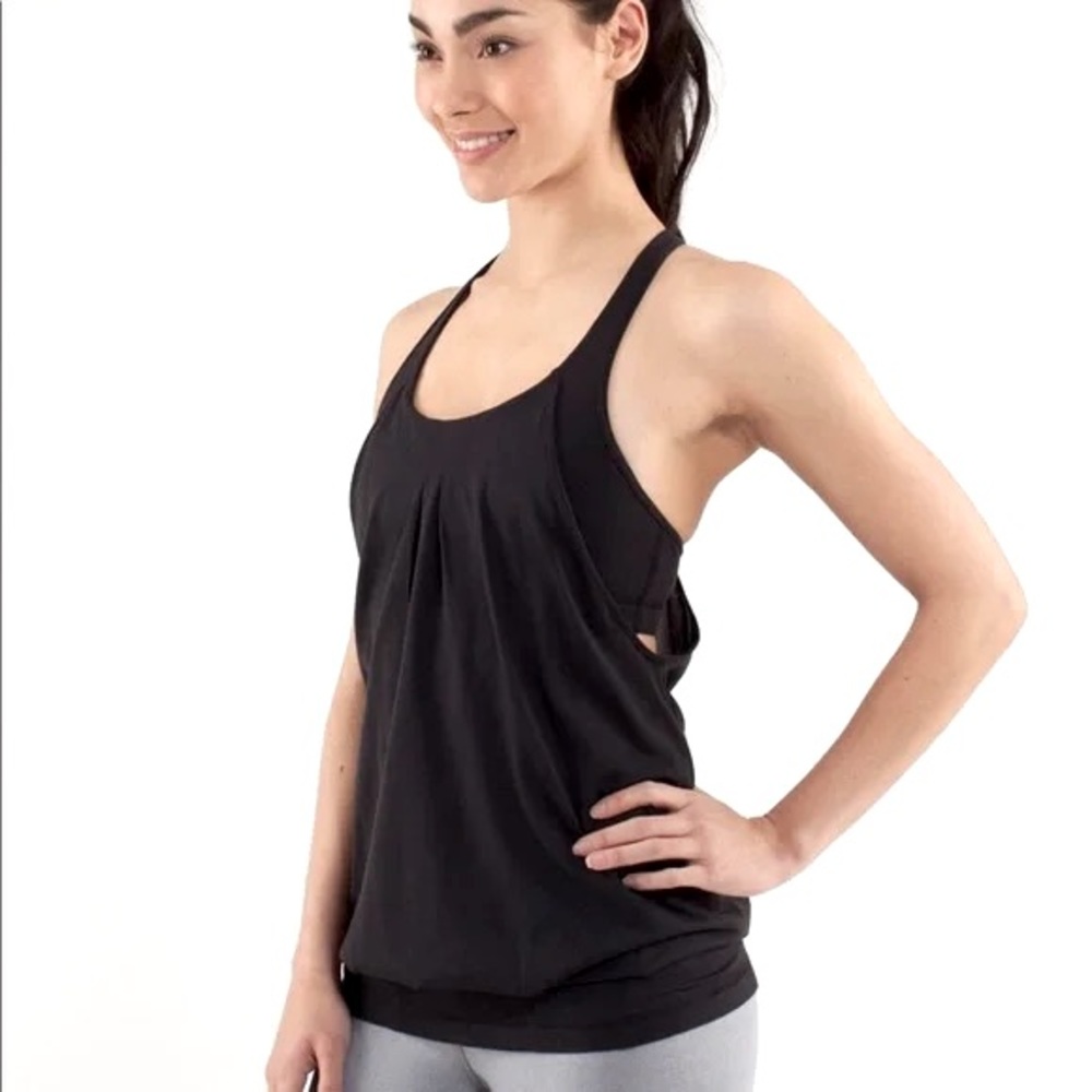 💥HP💥Lululemon Practice Freely Tank Black SZ- 6